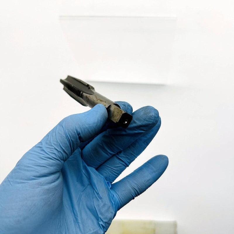 Cle-Line C63249 Taper Hand Tap 0401M M18x2.5 D7 4 Flutes General Purpose HSS