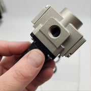 SMC AR20-02B Regulator Valve 1/4" Port w/ Mounting Bracket 0.05 - 0.85 MPs 5