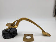 Von Duprin Door Pull 7621 Satin Bronze Thumbturn & Cylinder Trim 9-1/2" NOS 4