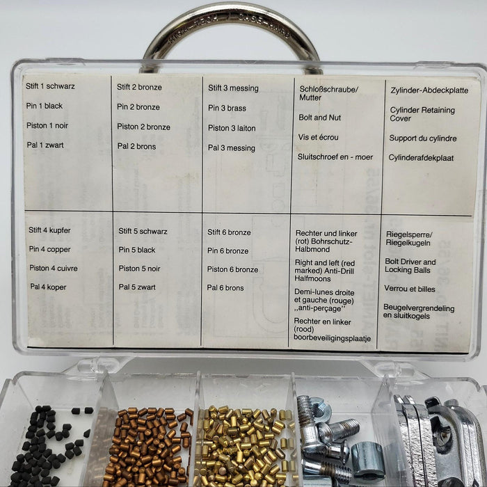 Abus No 36/55 Granit Padlock Rekeying Kit Pins, Bolts, Cylinders & More Partial 4