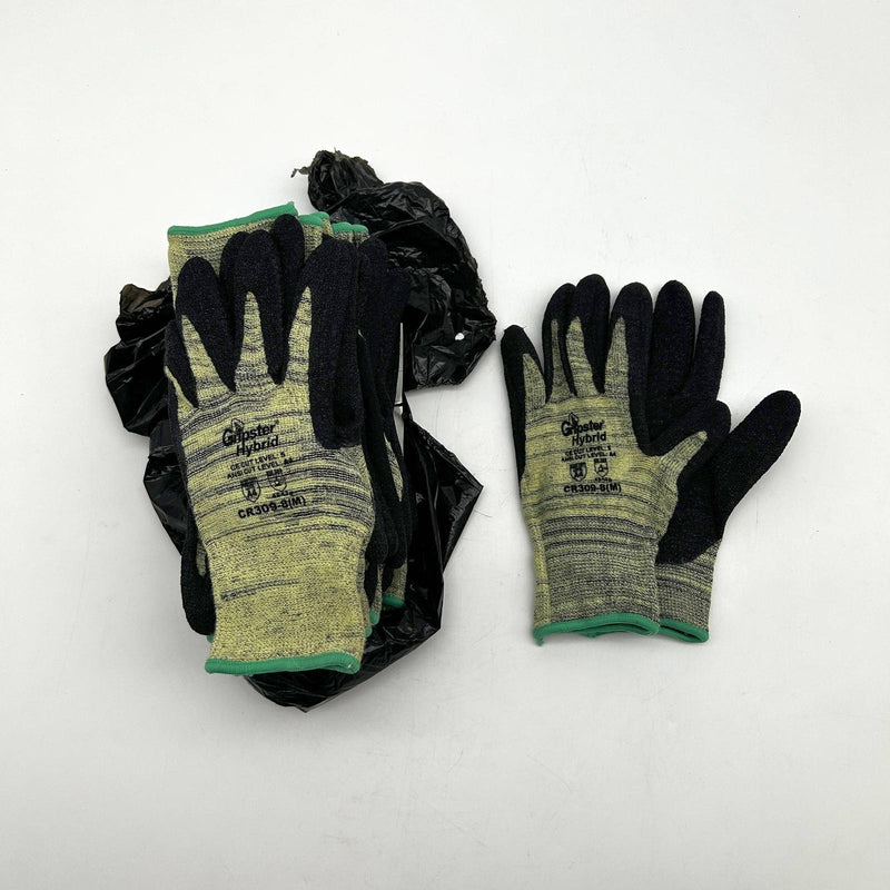 Global Glove CR309 Cut Resistant Glove Sz 8 Medium Gripster Hybrid 10 Pairs 6
