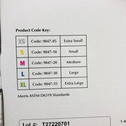 Tronex 9047-30 Disposable Gloves Nitrile Large Black Powder Free Case of 1000 6