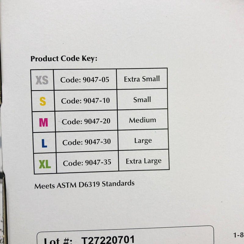 Tronex 9047-30 Disposable Gloves Nitrile Large Black Powder Free Case of 1000 6