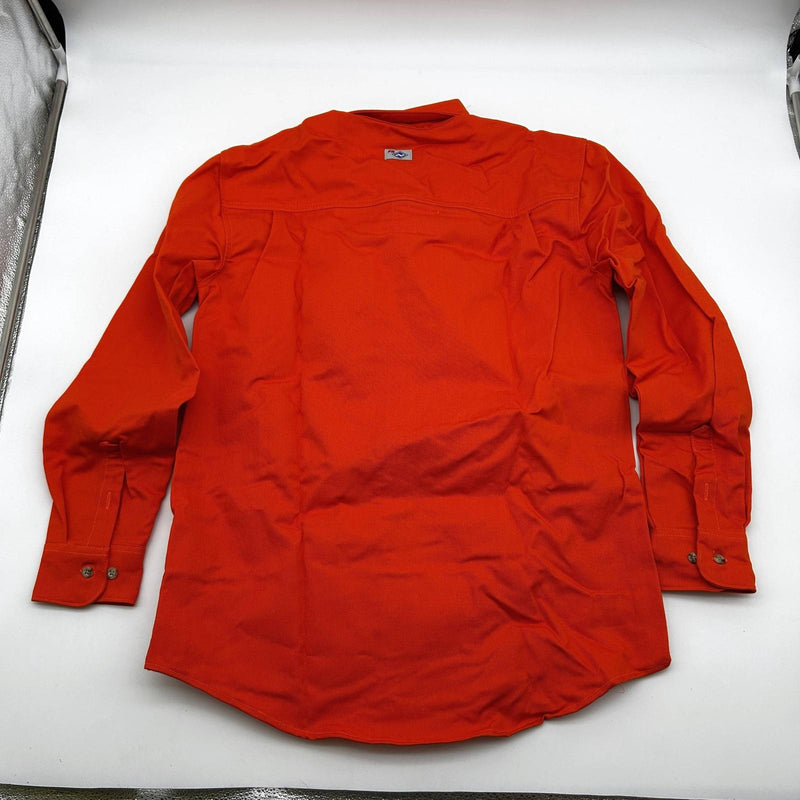 National Safety Apparel Flame Resistant Shirt Medium 9oz Orange SHROU007MDRG 10