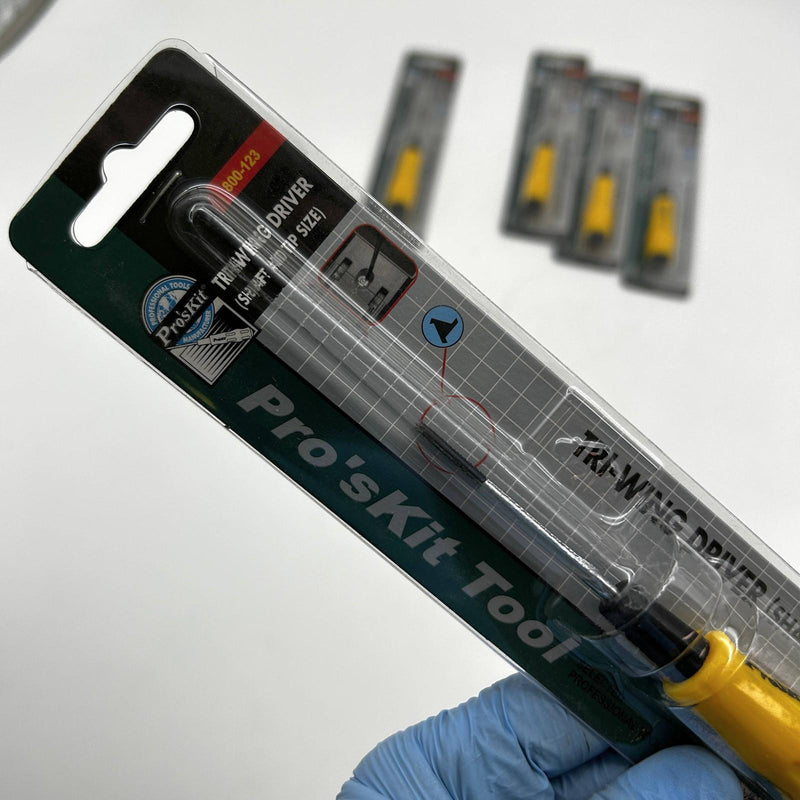 Eclipse Pro's Kit 800-123 Tri Wing Screwdriver Driver Shaft #0 Tip Size Lot of 5 3