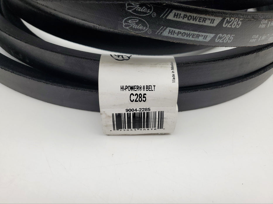 Gates C285 Belt Hi-Power II 7/8"W Top x 287"L Outside 3