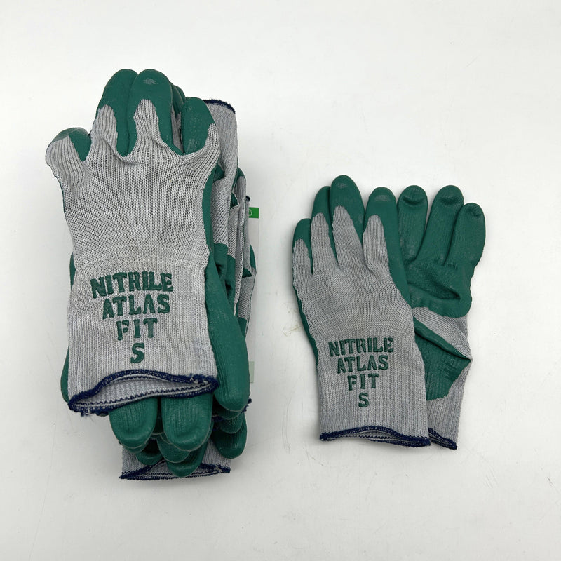 Showa Atlas 350S Cut Resistant Glove Size 7 Small Nitrile Palm 10 Gauge 12 Pairs