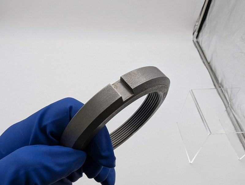 SKF KM 16 Bearing Lock Nut M80x2mm 105 mm OD 95mm Face Dia 15mm Width Steel 3