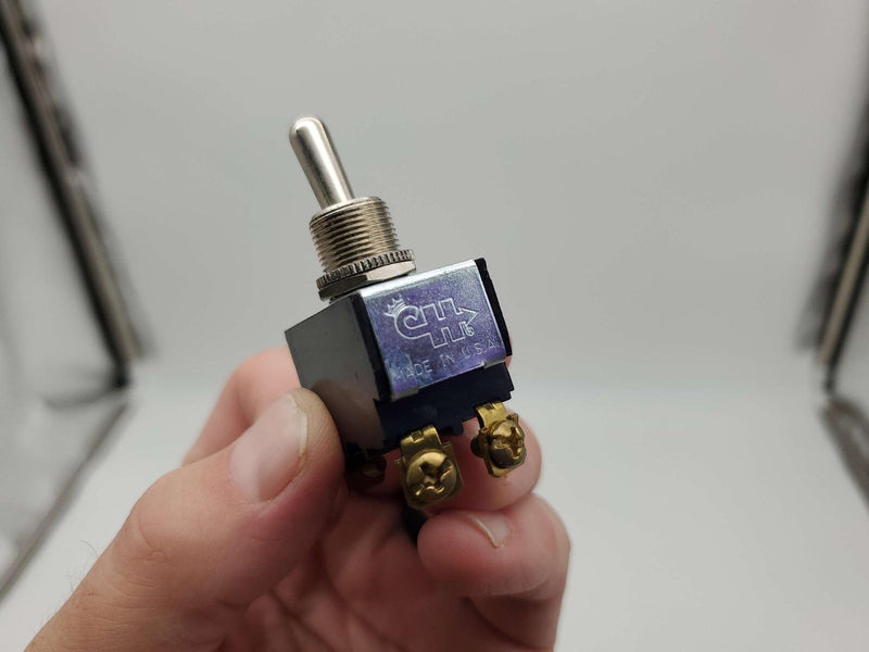 Cole Hersee 5588 Heavy Duty Toggle Switch 3 Position 10A 36V DPST 4 Screw 3