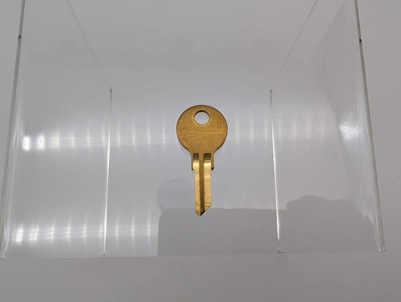 10x Chicago K38 Key Blanks for Some Chicago Cabinet Locks Brass 2