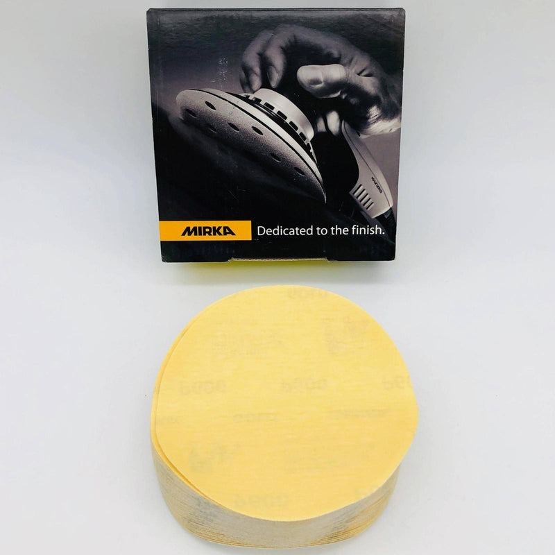 Mirka Gold 23-612-600 Sanding Discs 5" Grip Disc 600 Grit Aluminum Oxide 50pk 1