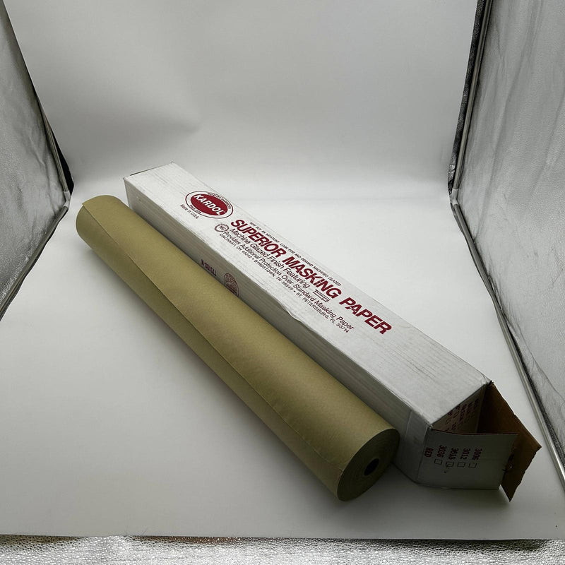 Kardol 036 Green Masking Paper 36in x 500ft Green Superior Machine Glazed Finish 9