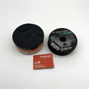 Walter 11U042 Cut Off Zip Wheel 4-1/2 x 3/64 x 7/8 Type 1 AO 60 Grit 25pk 11