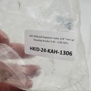 SMC AR20-02B Regulator Valve 1/4" Port w/ Mounting Bracket 0.05 - 0.85 MPs 8