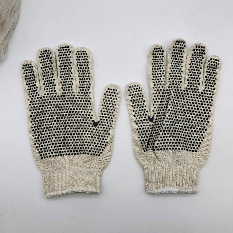 Elco M66PC-PD2 Work Gloves Mens Size XL PVC Dots Cotton/Poly String Knit 12pairs 4