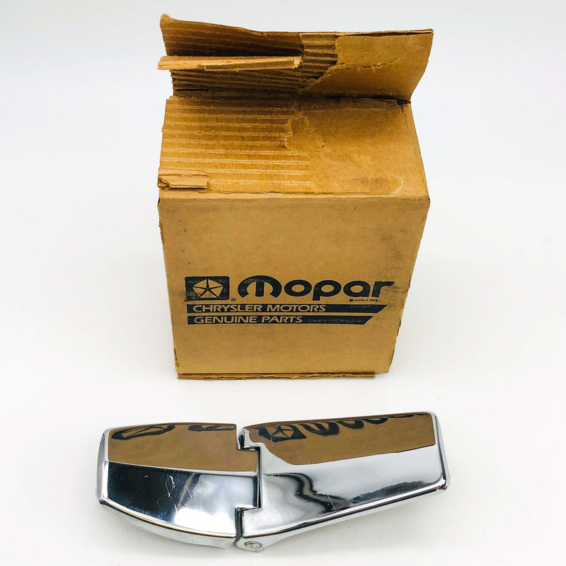 Mopar 3633543 Hinge Tailgate Left Chrome OEM New Old Stock NOS Open Scratch 1