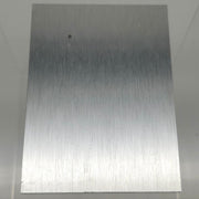 Ademco Modularm Nameplate 3-3/4"L x 2-3/4"W Brushed Chrome Pinstripe Design 3