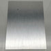 Ademco Modularm Nameplate 3-3/4"L x 2-3/4"W Brushed Chrome Pinstripe Design 3