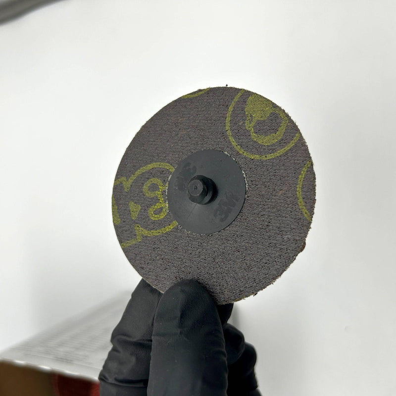 3M Roloc 11108 Disc 3in TR 963G 24 Grit Very Course Quick Change Ceramic 32pk 4