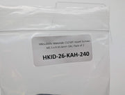 Mitsubishi Materials CS250T Insert Screws M2.5 x 0.45 6mm OAL Pack of 2 2