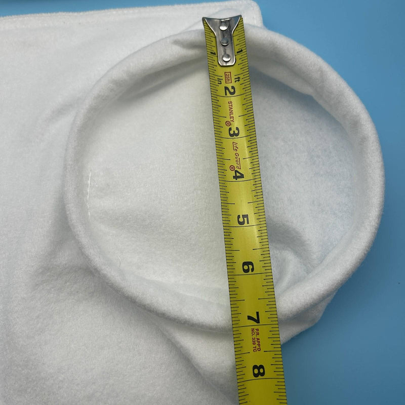 5pk Liquid Filter Sock Bag 50 Micron 7" x 32" Sewn Water Liquid Diesel Oil Dust