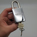 Schlage PL1001 Padlock LFIC .30"D x 1.50"L Shackle 1.75"W Polished Chrome Body 2