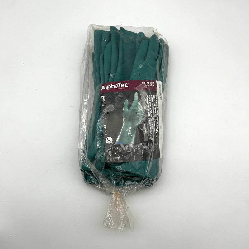 Ansell AlphaTec 58335 Chemical Resistant Gloves Sz 10 XL Aquadri Nitrile 12 Prs 7
