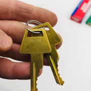 2x Master A1107GRNKD Padlock Green Anodized Aluminum 3in Shkle Keyed Differently 11