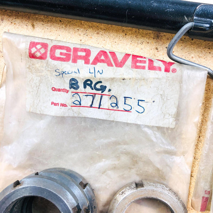 Gravely 271255 Nut Lock TN 07 Bearing OEM NOS Replaced by 21063400 Wear