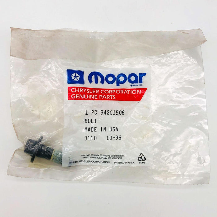 Mopar 34201506 Bolt for Brake Pads Mounting Bracket OEM NOS 81-86 Jeep Cher Wag 1