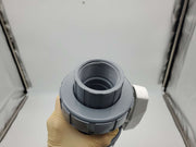 Hayward TB20200T 2" True Union Ball Valve CPVC 150 PSI FPM O-Rings 4