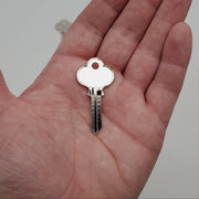 10x Ilco 1000KC Key Blanks For Corbin Nickel Plated Ilco C09 EZ NOS 2