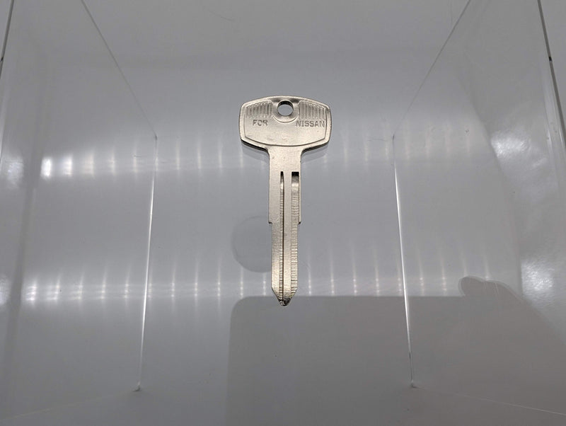 10x Ilco X6 Key Blanks for Some Older Nissan & Datsun Vehicles Nickel Plated