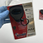 Key-Bak 0S48-803 Retractable Keychain Super48 Heavy Duty 48" Cord 15 Keys 2pk 4