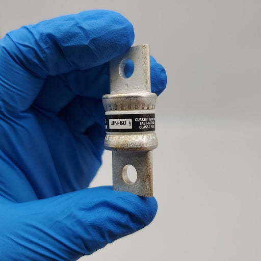 Bussmann JJS-80 / JJS80 Current Limiting Fuse 80A 600V Bolted Blade Ends 2