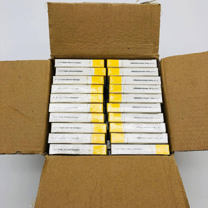 Acme First Aid Only 1-002 Plastic Adhesive Bandages 1in x 3in 60 Boxes of 16pcs 3
