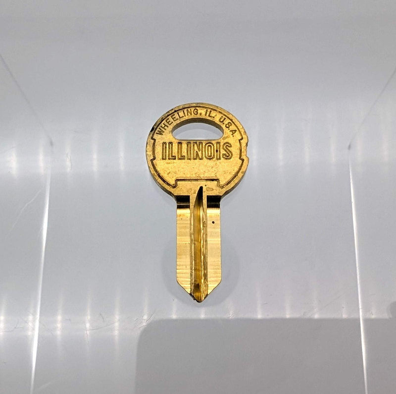 5x Illinois 210P Key Blanks 5 Pin Brass Double Bitted Double Sided Ilco S1042ZP 1