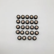 Superior Abrasives 10115 Mounted Flap Wheel 1.5in x 1in x 1/4in 80 AO Lot of 24 6