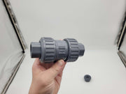 Nibco U45BC-V 3/4" True Union Ball Check Valve 150 PSI FKM Seal MA801U8 2