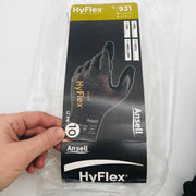 Ansell HyFlex 11-931 Work Gloves Size 10 XL HPPE Blend Polyurethane Palm 12 Pair 3