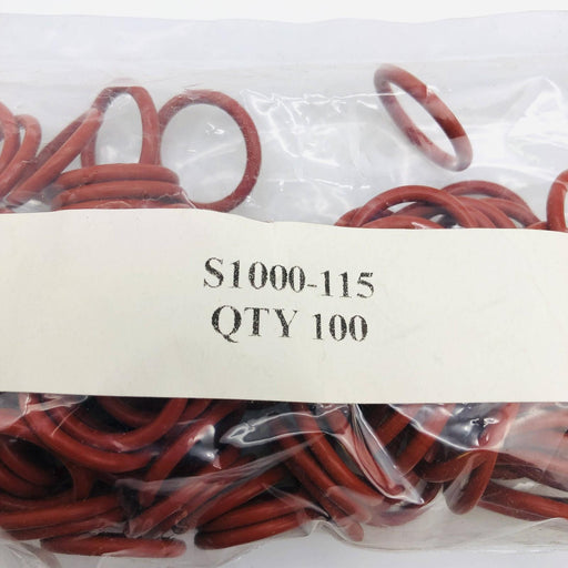 Marco Size 115 Silicone O Ring 0.103 CS 0.674 ID FDA 70A Compliant Pack of 100 2