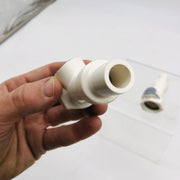 US Plastics Corp 60715 In Line Hose Barb HB Body 5/8 HFC P-S w/ Shutoff Lot of 2 6