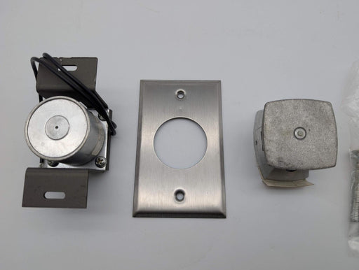 Rixson FM990 Electromagnetic Door Holder & Release Aluminum Finish Flush Mount 2