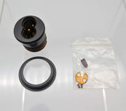 KSP 406 SFIC Mortise Cylinder Housing 1-1/4" Len Oiled Bronze 6 Pin 2
