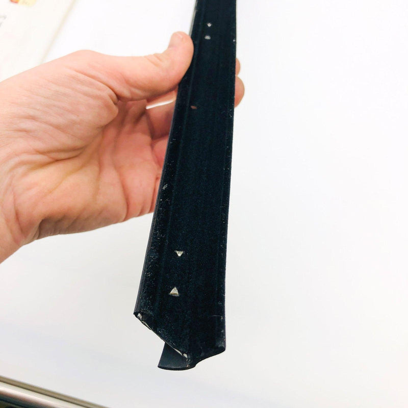 Crown 55024255 Weatherstrip Door Glass Left Outer New Old Stock NOS Open 6