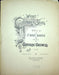 1890 What The Chimney Sang Sheet Music Large Gertrude Griswold F Bret Harte 1