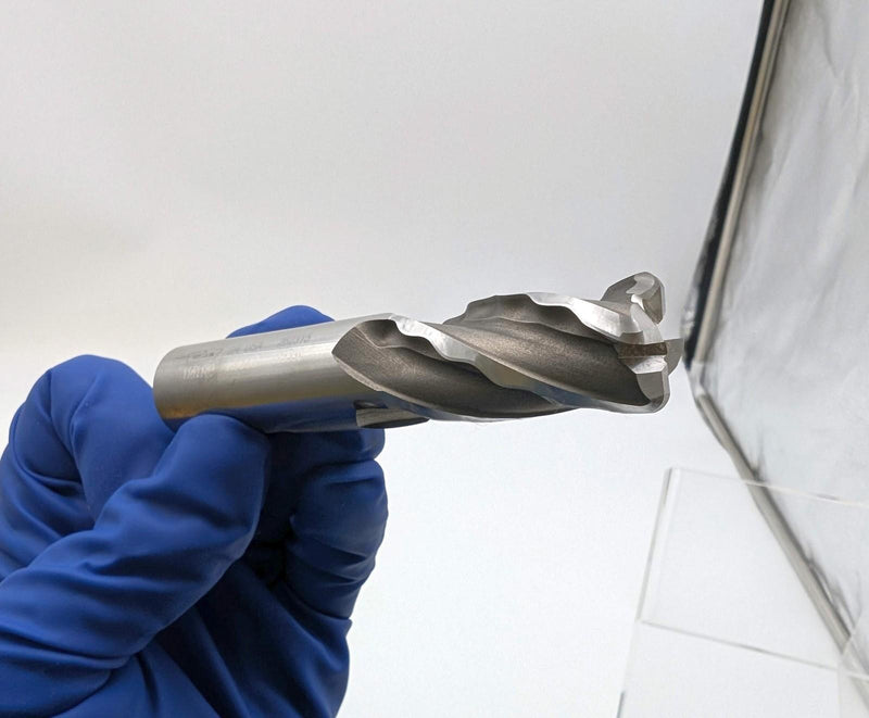 Weldon 3/4" Crest-Kut End Mill 4 Flute .120R 3/4" Shank 1-5/8" LOC 3-7/8" OAL 1