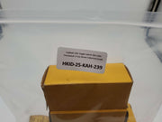 Hubbell 1282 Toggle Switch 20A 120V PresSwitch 2 Pole Brown Industrial Grade 5