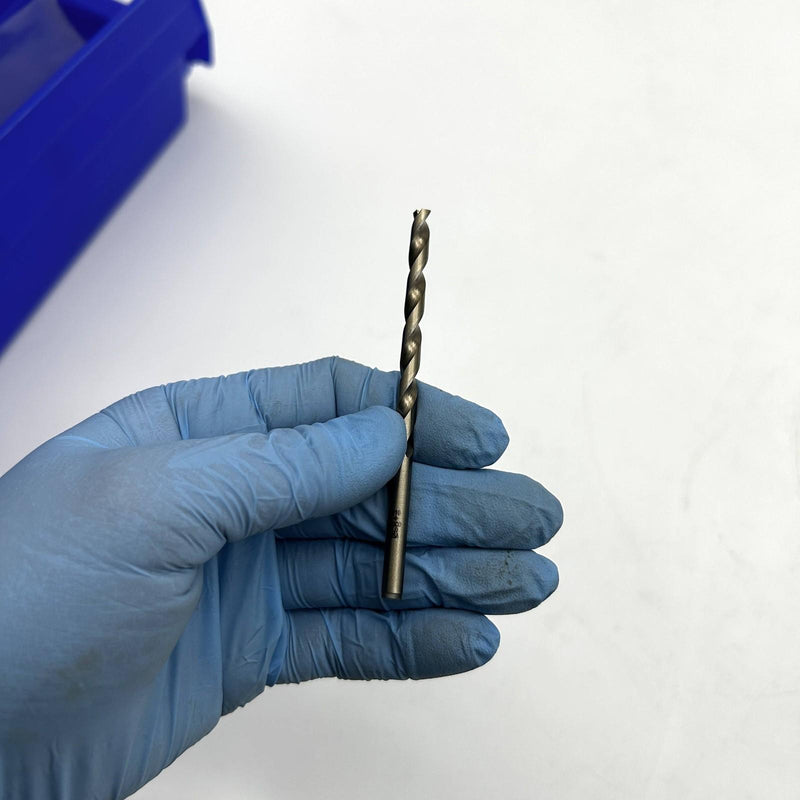 Cleveland C70143 Drill Bit Number 10 List 2213 Cobalt Type J Straw Oxide 12pk 6