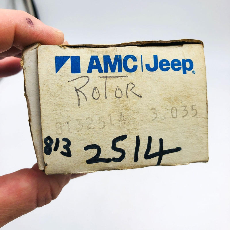 AMC Jeep 8132514 Rotor Distributor OEM NOS 1981 CJ 5-8 Scrambler Open 12